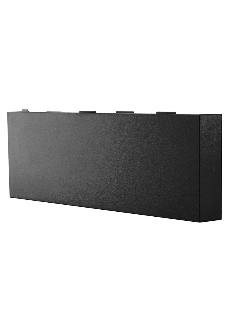 Generic - Solid Matte HDD Bay Hard Drive Cover Shell Compatible with Playstation 4 PS4 Console Replacement Case Faceplate (Black) - Image 1