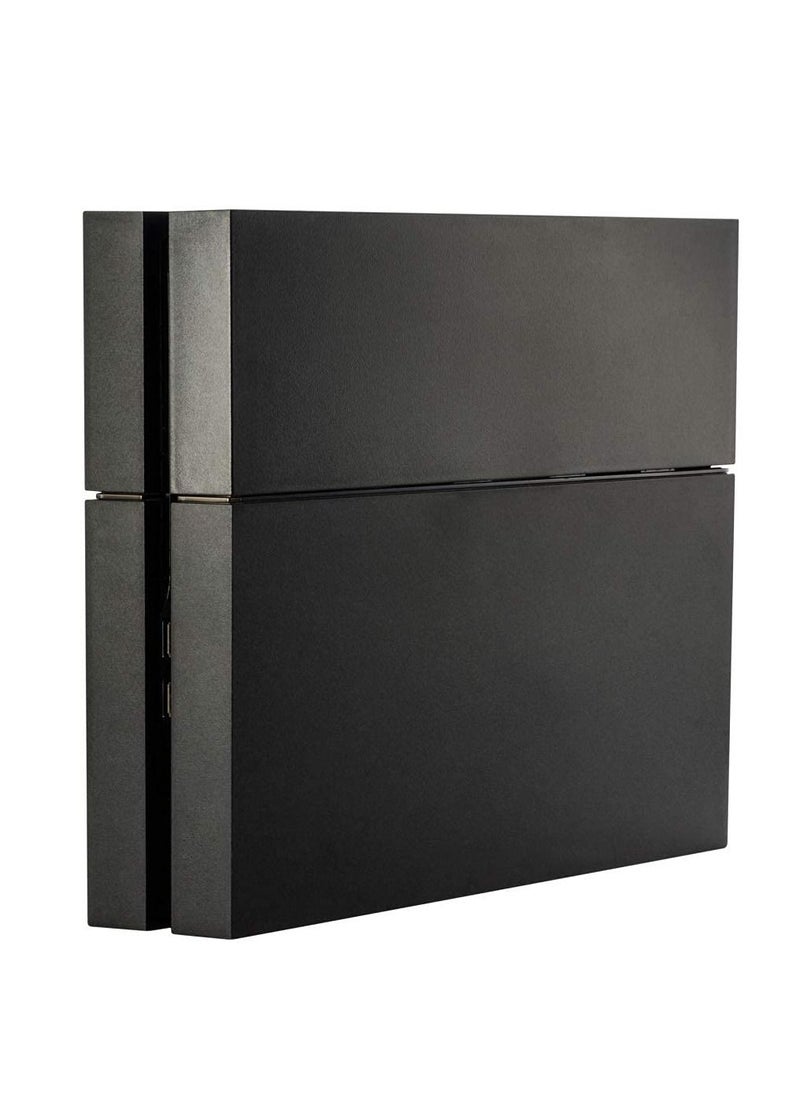 Generic - Solid Matte HDD Bay Hard Drive Cover Shell Compatible with Playstation 4 PS4 Console Replacement Case Faceplate (Black) - Image 1
