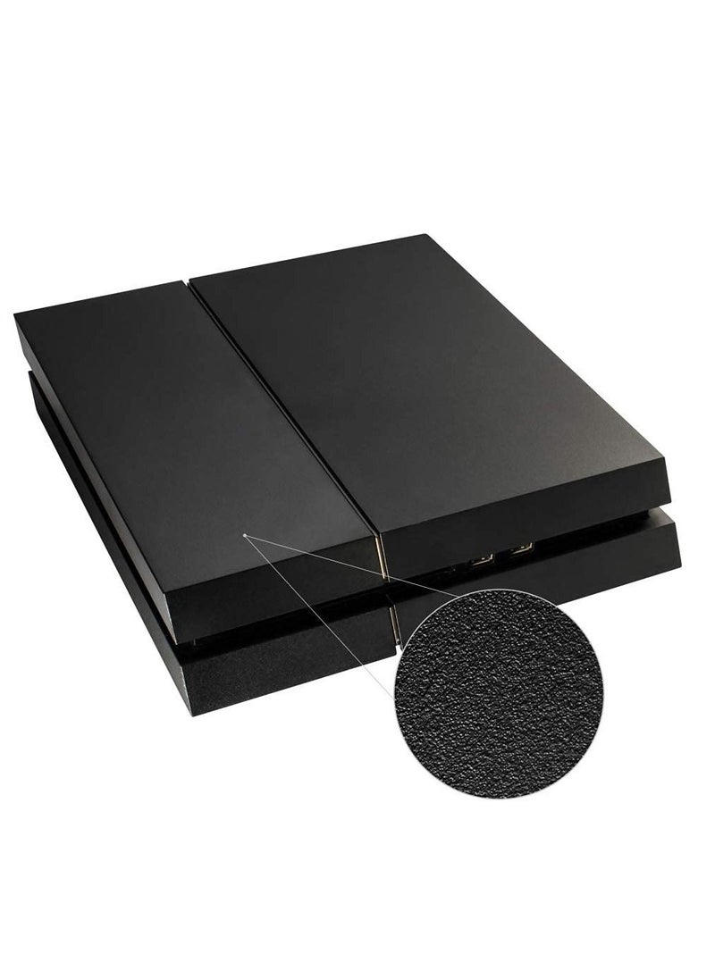 Generic - Solid Matte HDD Bay Hard Drive Cover Shell Compatible with Playstation 4 PS4 Console Replacement Case Faceplate (Black) - Image 1