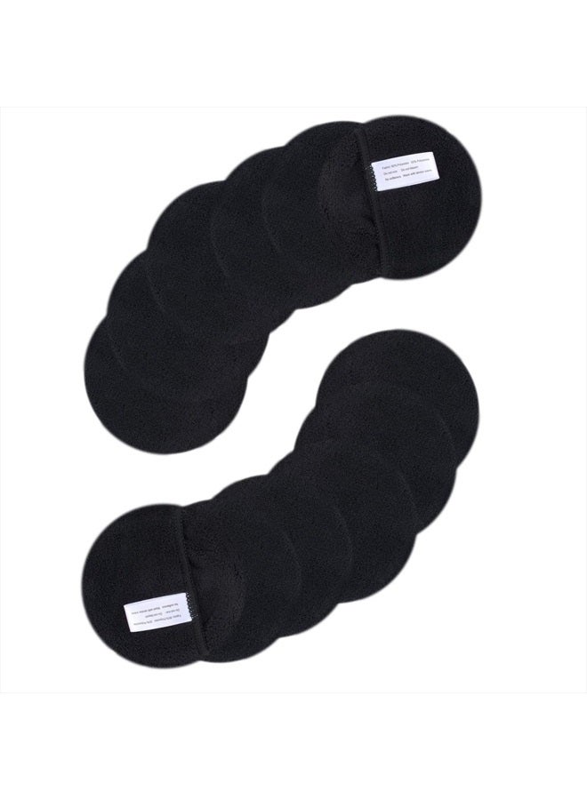 SUNLAND Reusable Makeup Remover Pads for Face,Eyes,Lips Microfiber Face Cleansing Gloves Washable Makeup Remover Cloth with Laundry Bag Rounds Pads - Image 1