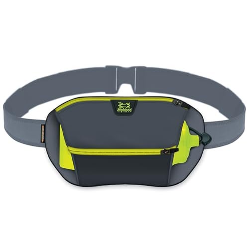 Amphipod Velocity Plus Bottle Pack Storage Hydration Belt 5K10K Endurance Ultra Running Men Women CharViz 20 oz - Image 1