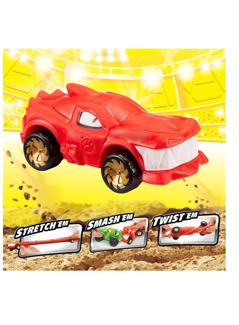 GOO JIT ZU Heroes of Goo Jit Zu Goo Mobiles Burnout Blazagon- Stretch 'em! Smash 'em! Twist 'em! Fix Them and start again! Present for 4 year old girls, boys and Goo Jit Zu fans - Image 1