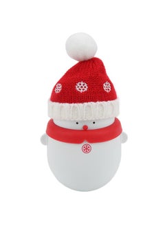 Thoraya Hand Warmer 6000mAh Red Christmas Snowman Shape Mini Portable 2 in 1 USB Power Bank Electric Heater  - Image 1