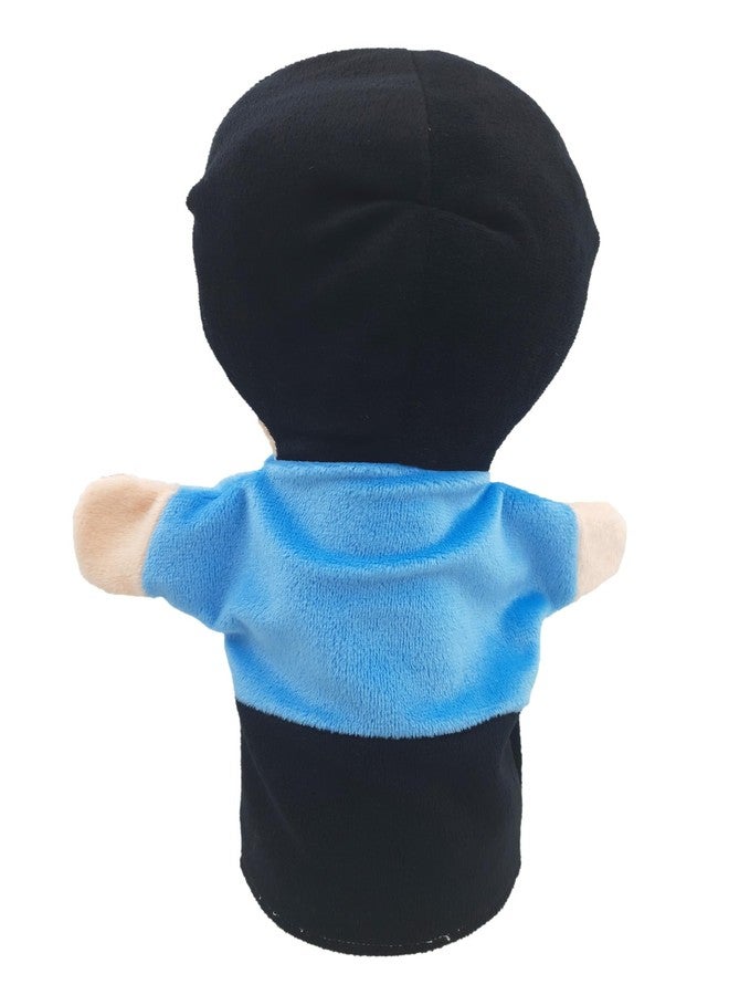 Elfactory Father (Peach) Family Hand Puppets for Kids - Educational Storytelling Interactive Plush Hand Puppet Set for Learning (10 inch) New Edition (Dad) - Image 3