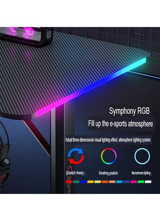 كلناميان طاولة كمبيوتر متعددة الوظائف للمكتب المنزلي مقاس 160 سم - Image 2