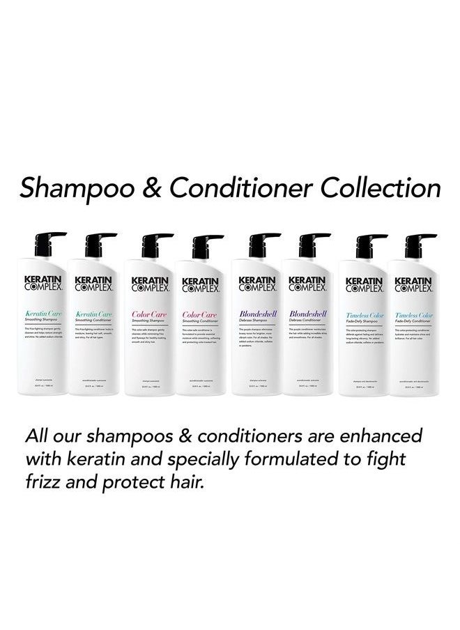 KERATIN COMPLEX - Keratin Care Smoothing Shampoo, 33.8 fl oz - Image 1