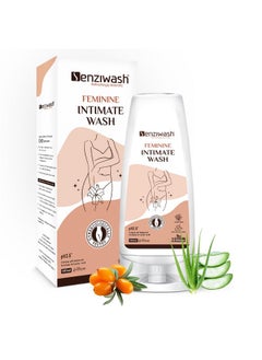 SENZIWASH Intimate Vaginal Wash For Women L Daily Hygiene Formula For Clean | Ph Balanced | Healthy & Well Moisturized Intimate Area With Natural Ingredients 100Ml  - Image 1