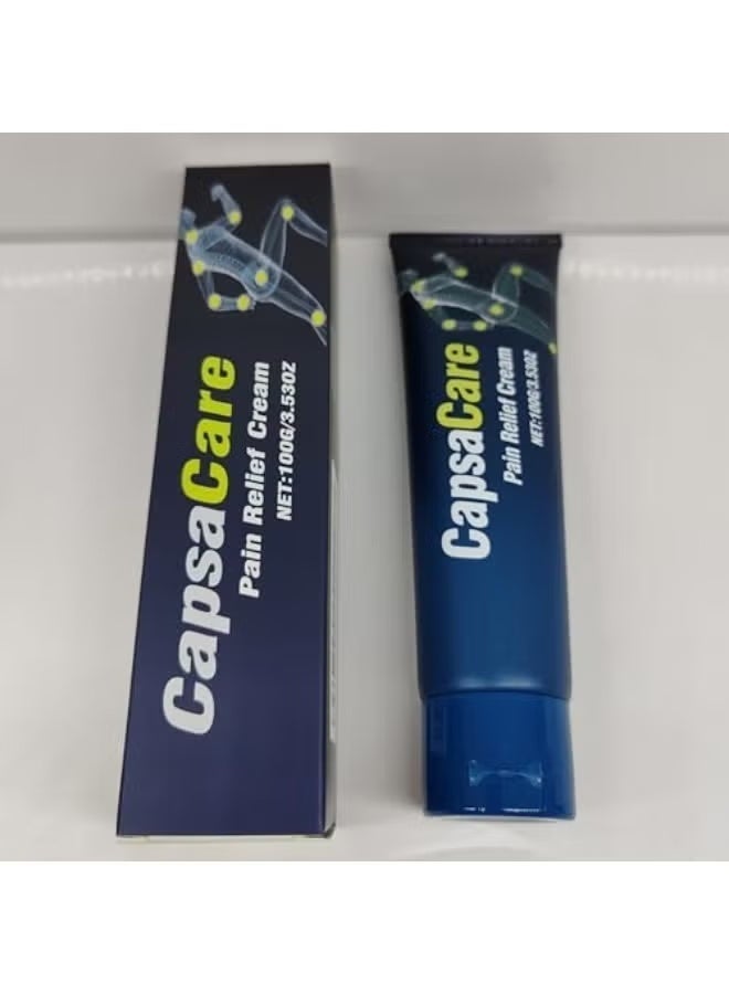 NOVA Capsacare Neuropathy Relief Cream | Nerve Relief Cream with Capsaicin, Arnica, Menthol, and Glucosamine | Relieve Discomfort in Muscles and Joints | Suitable for Feet, Hands, Legs, and Waist 100g (1) - Image 3