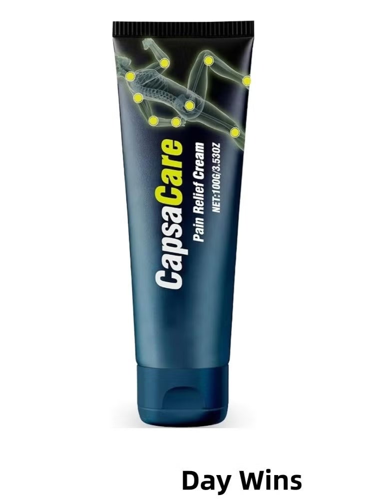 NOVA Capsacare Neuropathy Relief Cream | Nerve Relief Cream with Capsaicin, Arnica, Menthol, and Glucosamine | Relieve Discomfort in Muscles and Joints | Suitable for Feet, Hands, Legs, and Waist 100g (1) - Image 1