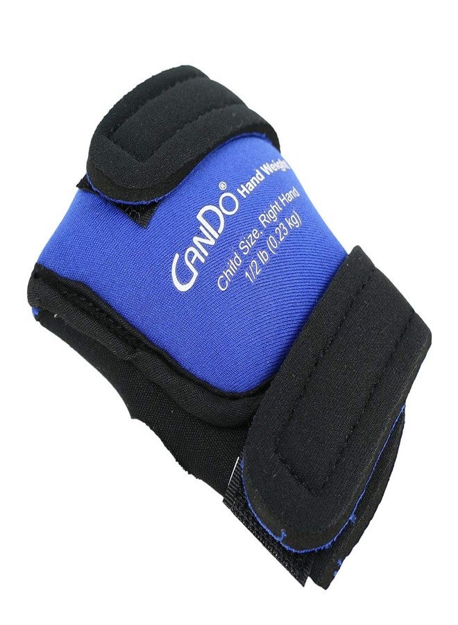 CanDo Palm Weights, Child Size, Right Hand, 1/2 Pound - Image 1