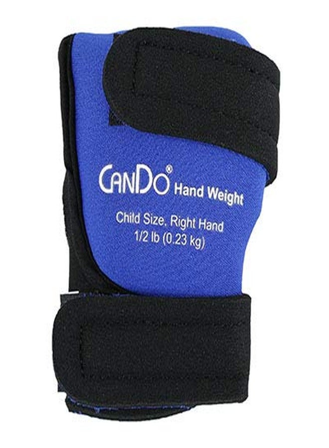 CanDo Palm Weights, Child Size, Right Hand, 1/2 Pound - Image 2
