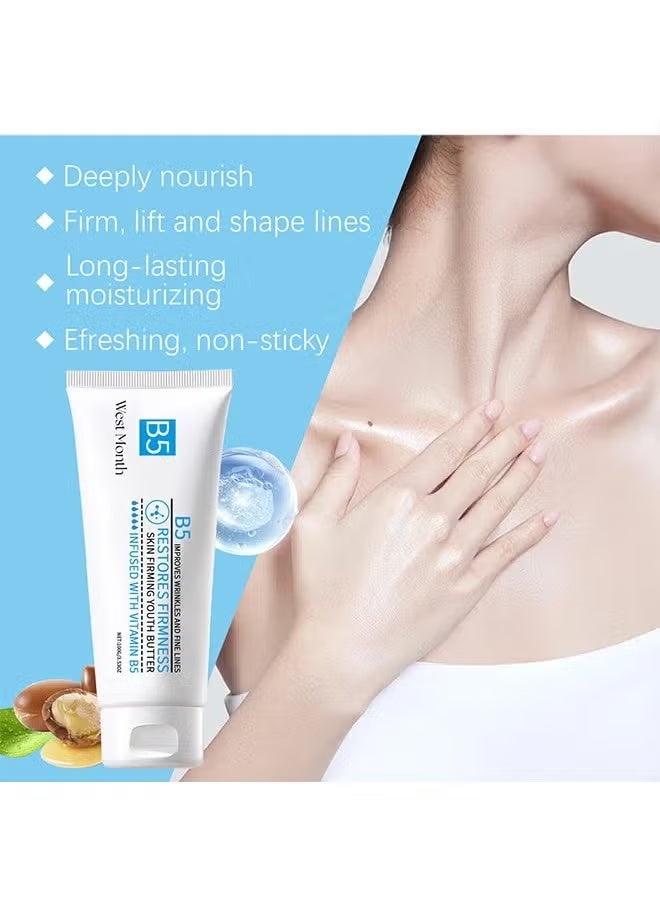 WEST MONTH Repair Face Cream, B5 Day Cream, Anti Redness Moisturiser Cream, Firming Face Cream For Sensitive Skin, Face Moisturizer For Women & Men, B5 Face Cream for Acne & Repair Damage Skin 100g - Image 3