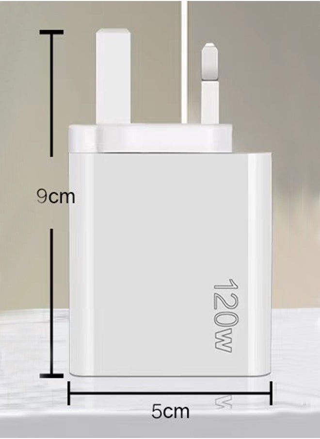 20W Multifunctional 5-Port Type-C Charger - Wall USB C PD Charger with Quick Charge 3.0 Charging Station Compatible with iPhone Pixel Samsung Huawei iPad Tablets and more 3PD+2USB