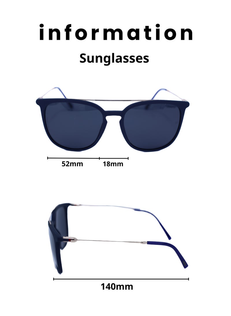 Baleno "Aviator Sunglasses with Polarized UV Protection Lenses – Lightweight, Durable Metal Frame for Men & Women, Perfect for Driving, Travel, and Outdoor Activities"  - Image 5