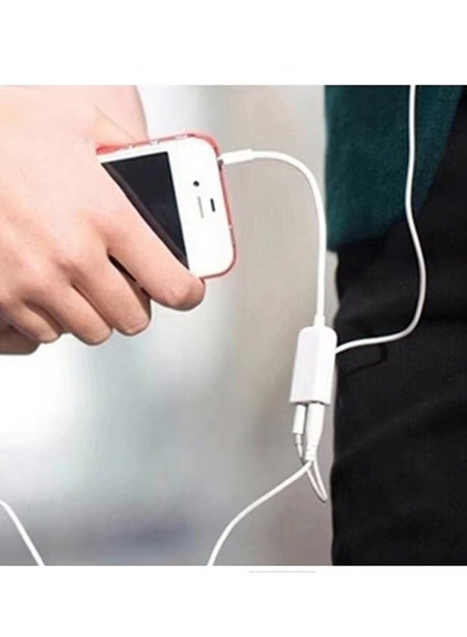 Taimi Double Cable Headphone Splitter 1 Male Input 2 Female Output Splitter Audio Sharing Compatible with smartphone headphones  - Image 5