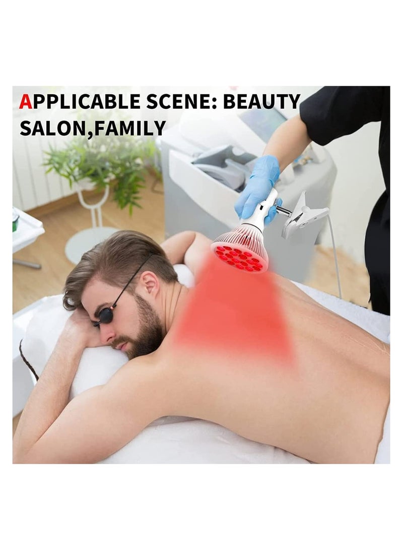 SYOSI Infrared Therapy Device, Near Infrared Light Therapy for Pain Relief, Joint, Muscle & Tissue, Red Light Therapy for Face Body Massager Relief Health Care - Image 2