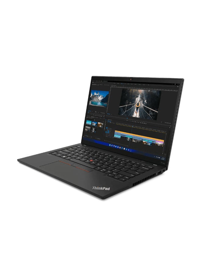 Lenovo ThinkPad P14s Gen 3 Laptop With 14-inch FHD (1920x1080) Display ,Core i7-1260P Processor/16GB RAM DDR4/512GB SSD M.2/Windows 11 Pro/Integrated Intel Xe Graphics/ English/Arabic Black - Image 3