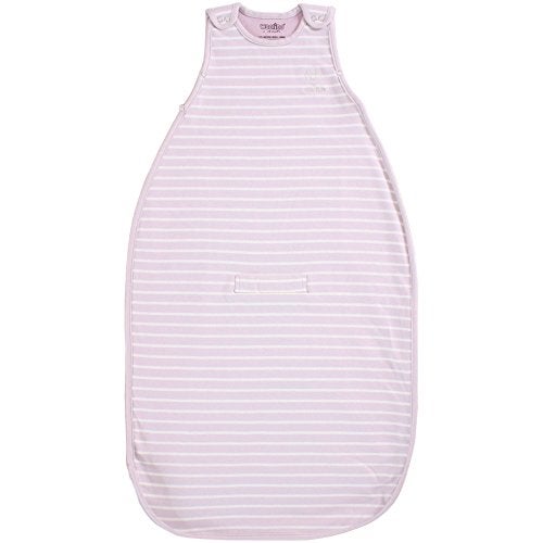 Woolino Merino Wool & Organic Cotton Baby Sleep Sack 2-24 Months – Ultimate 4-Season Baby Sleeping Bag, Universal Size Wearable Blanket, 2-Way Zipper & Adjustable Fit, Year-Round Use – Lilac - Image 2