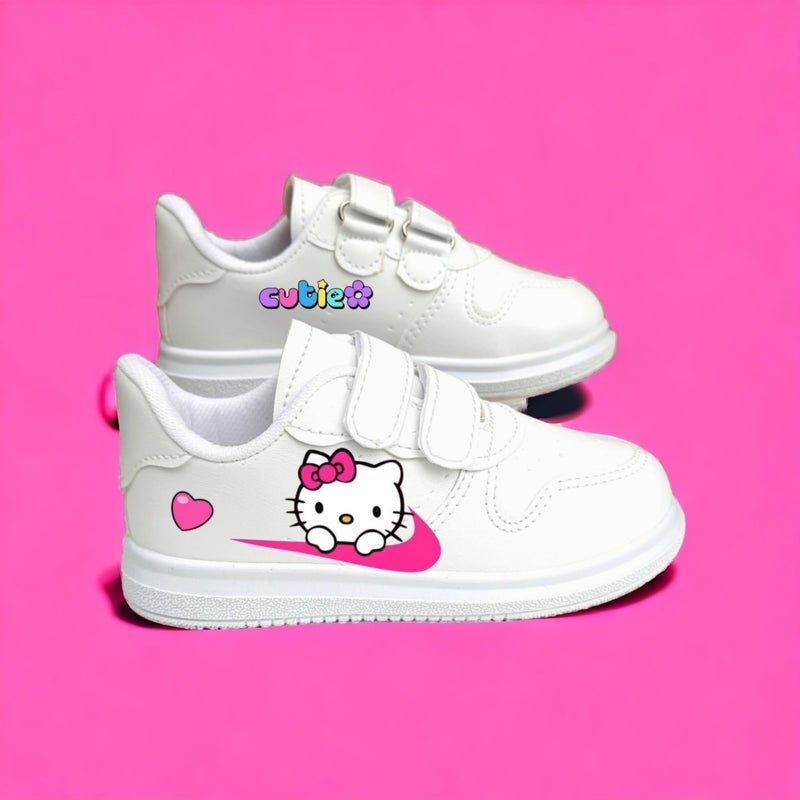 Amazon Design Hello Sweet Naykito Printed Sneaker Girls Sports Shoes  - Image 2