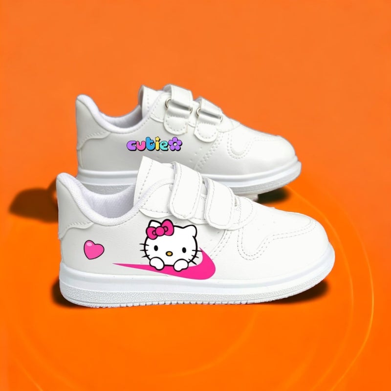 Amazon Design Hello Sweet Naykito Printed Sneaker Girls Sports Shoes  - Image 3