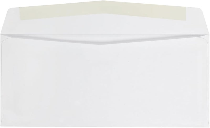 Quality Park #10 Gummed Business Envelopes, 4-1/8 x 9-1/2 Inch, White, 500 Count - Image 3