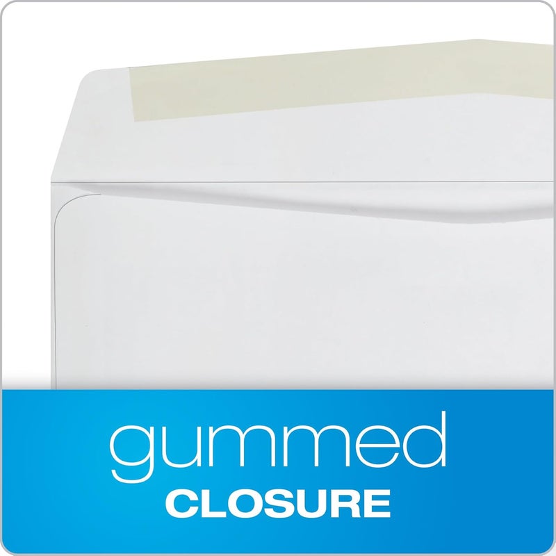 Quality Park #10 Gummed Business Envelopes, 4-1/8 x 9-1/2 Inch, White, 500 Count - Image 5