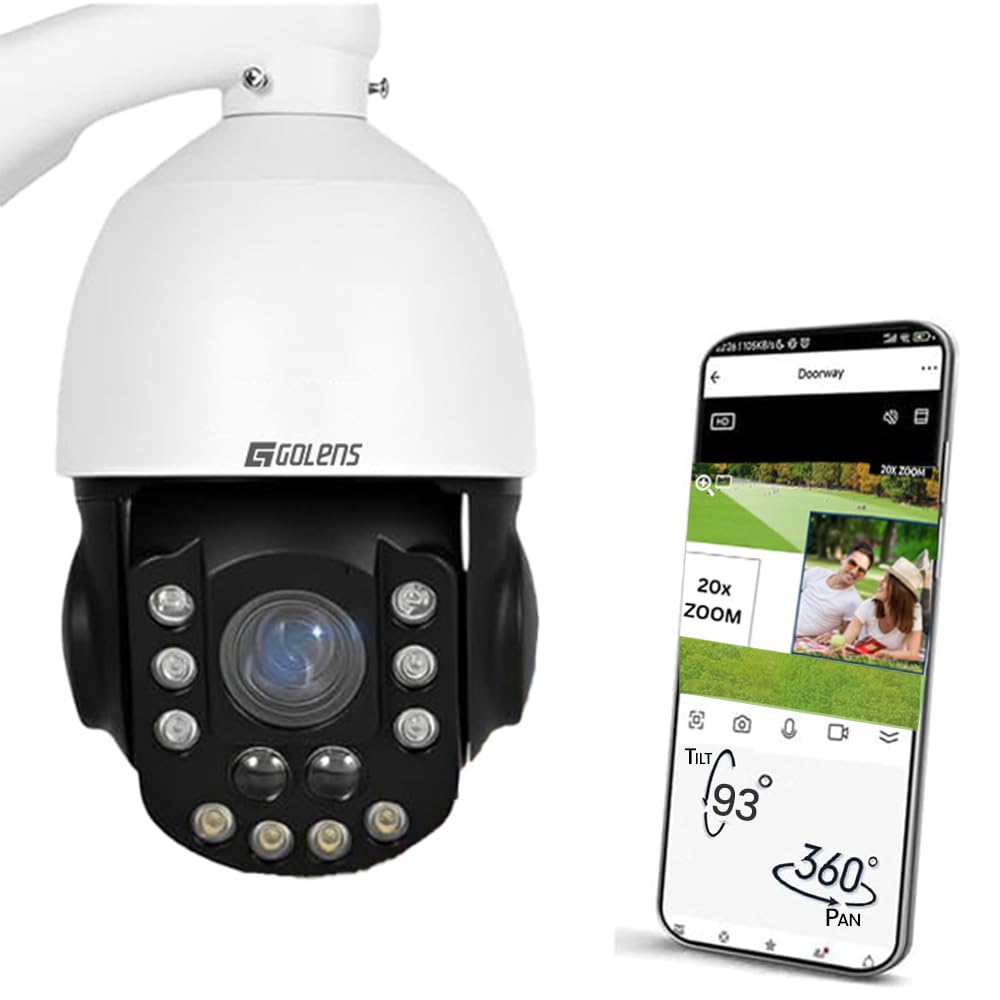 جو لنس Golens V44n Ptz Ip Camera 512GB
