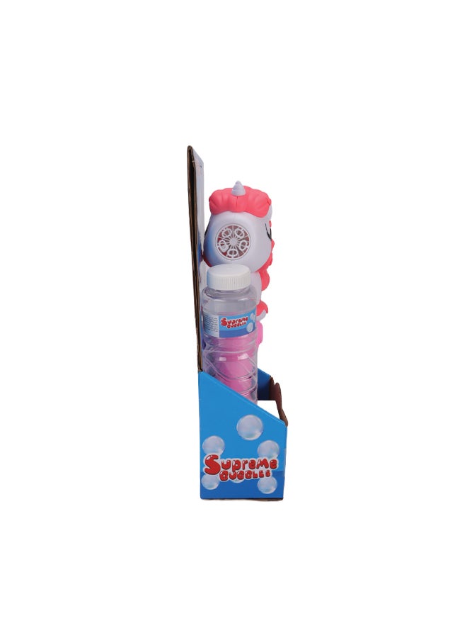 Bubbles B/O UNICORN LIGHT UP BUBBLE WAND, WITH 115ML BUBBLE SOLUTION,
3*AA BATTERIES NOT INCLUDED, 2ASTD - Image 3