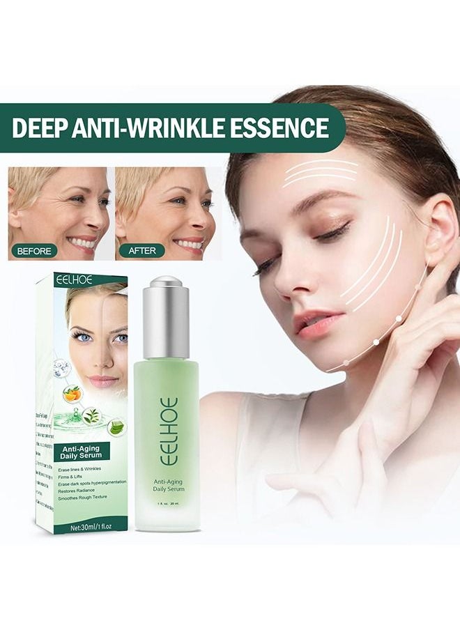 EELHOE - Osee Advanced Deep Anti Wrinkle Serum, Hyaluronic Acid Serum for Face, Anti-Aging Brightening Face Serum, Anti-Dark Spots and Brightening Serum, Firming, Plumping, Repair, Moisturizing - Image 1