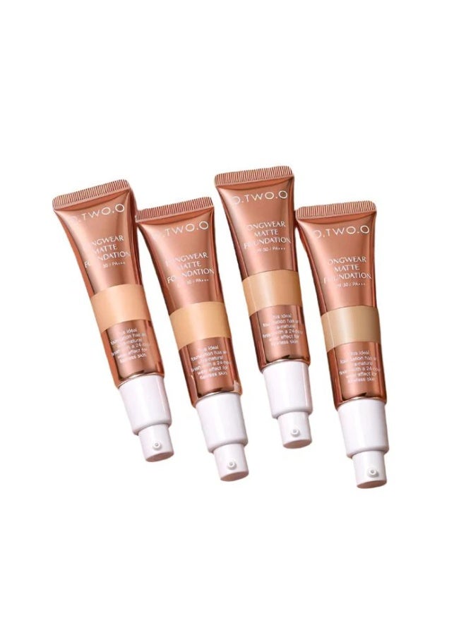 OTWOO O.TWO.O Matte Finish Liquid Foundation – High Coverage, Long-Wear Base (N230) - Image 1
