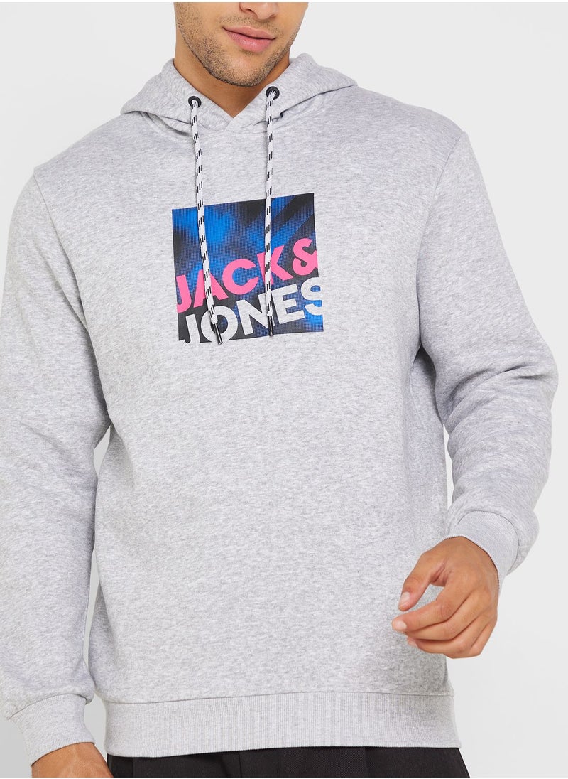 JACK & JONES - Graphic Print Hoodie - Image 1