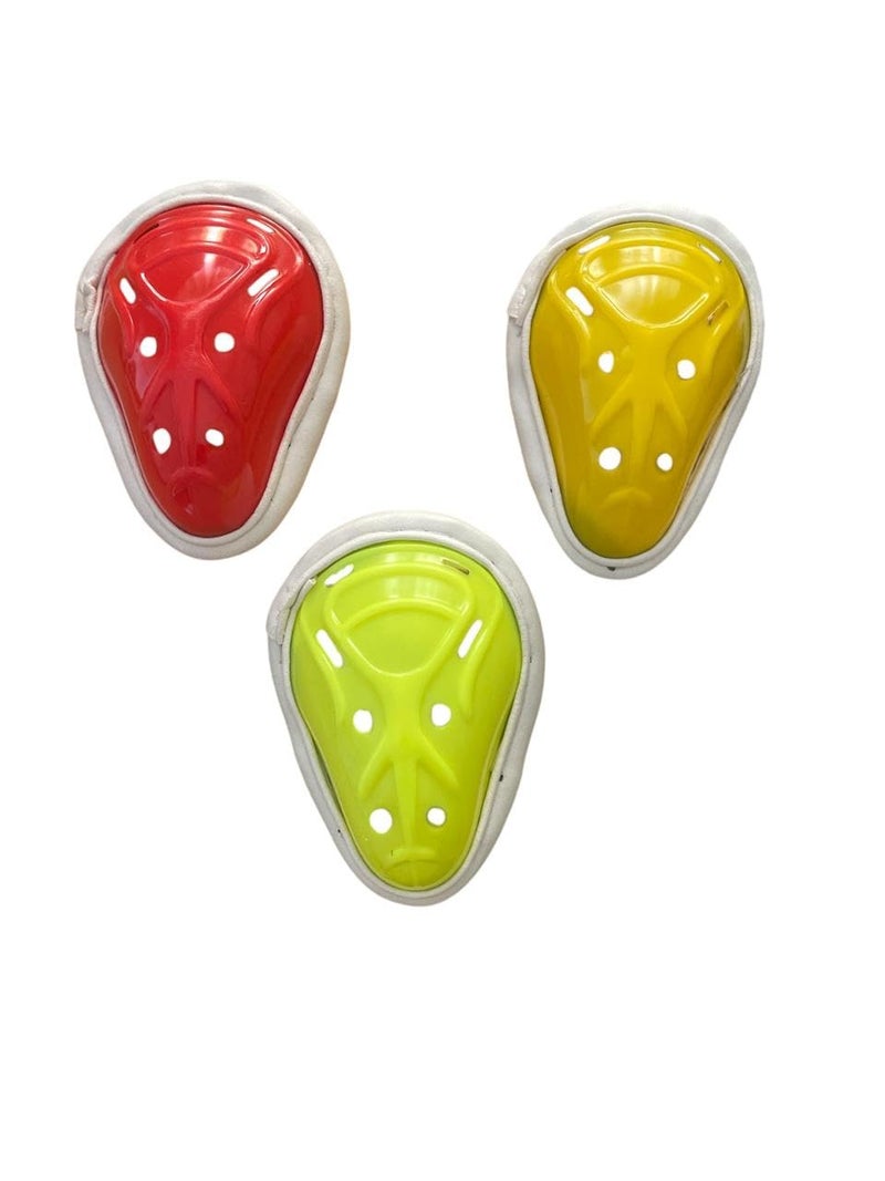 Canbee Cricket Abdominal Guard Multi Color 1 Peice 1 Piece (Upto 16 Year Without Strap) - Image 1