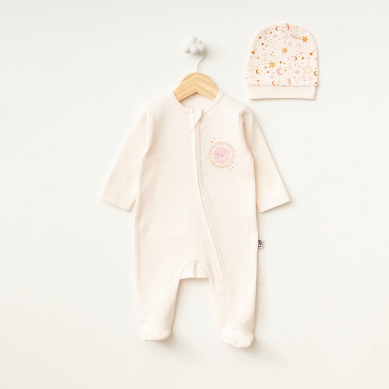 Crazy Baby For My Baby Sky Booties Jumpsuit Hat - Image 1