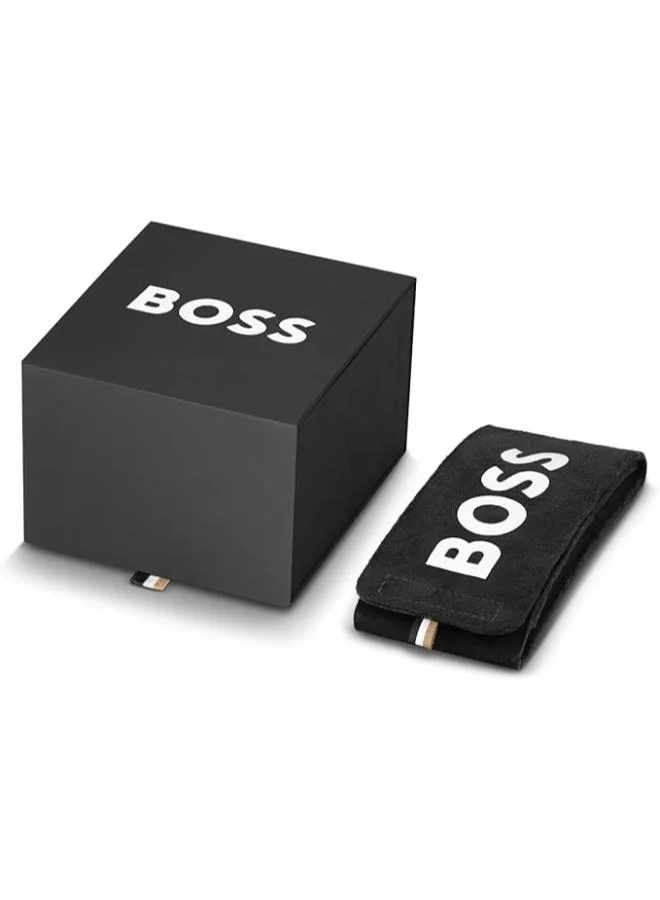 BOSS Quartz analog Watch with Silicone strap