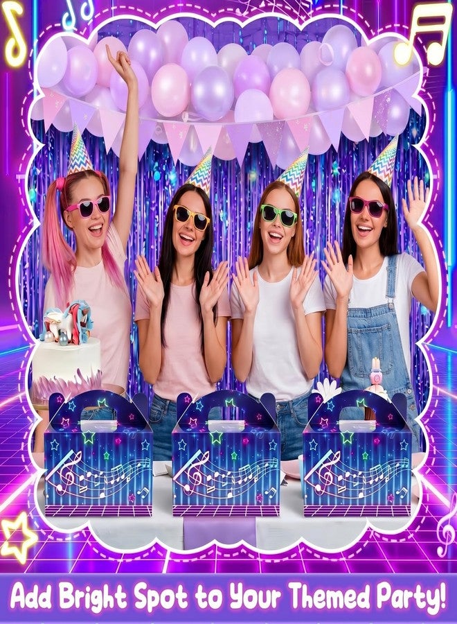 Kolldenn 24 Pcs K Pop Party Favors Goodie Gift Bags with Handles K Pop Themed Cartoon Goodie Candy Bags for Party Supplies Anime Themed Birthday Celebrations - Image 2