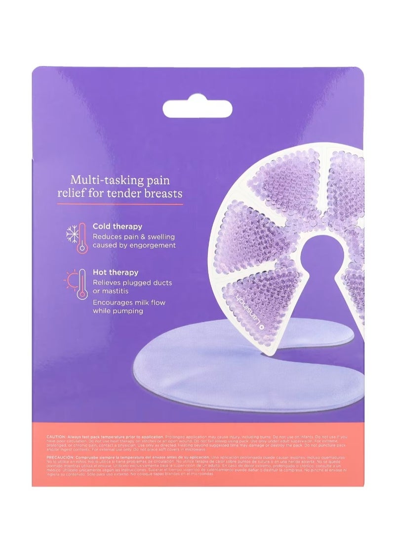 عبوات علاج الثدي الساخنة والباردة عبوتين قابلتين لإعادة الاستخدام وأغطية ناعمة - Image 2