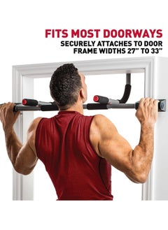 Huitich Steel Pipe Push-Up Bars Set with Comfort Sponge Grips Black 93x45x30cm  - Image 5