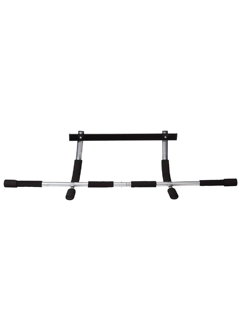 Huitich Steel Pipe Push-Up Bars Set with Comfort Sponge Grips Black 93x45x30cm  - Image 1