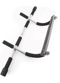 Huitich Steel Pipe Push-Up Bars Set with Comfort Sponge Grips Black 93x45x30cm  - Image 2
