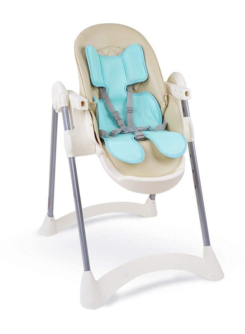 KASTWAVE Universal Baby Stroller Liner, 3D Mesh Cool Seat Pad, Breathable Pram Pushchair Car Seat Cushion, Body Support  Pad for Stroller - Image 4