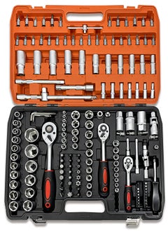 172PCS Black & Orage Case