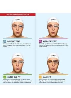speedo Unisexadult Swim Goggles Optical Vanquisher 2.0  - Image 4