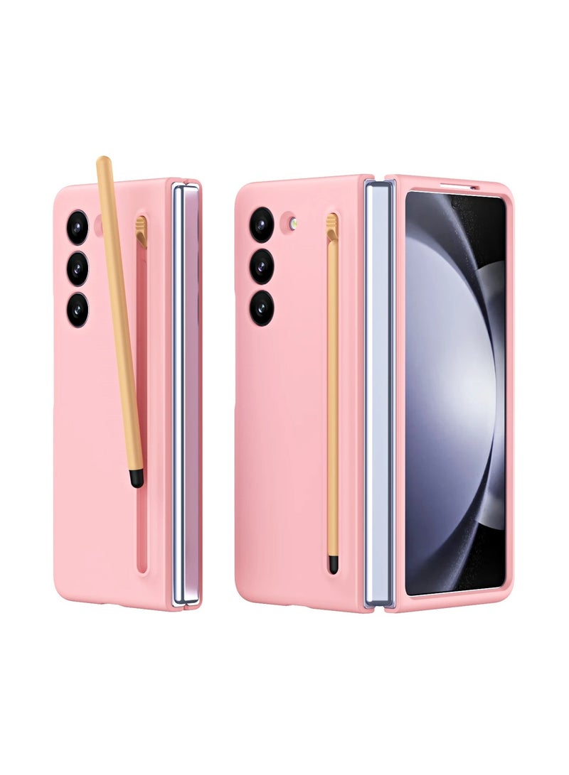 AROAQ Smooth Skin Touch Protective Hard Case for Samsung Galaxy Z Fold6 Fold5 Fold4 Fold3 Durable Purity Design Back Cover - Image 1