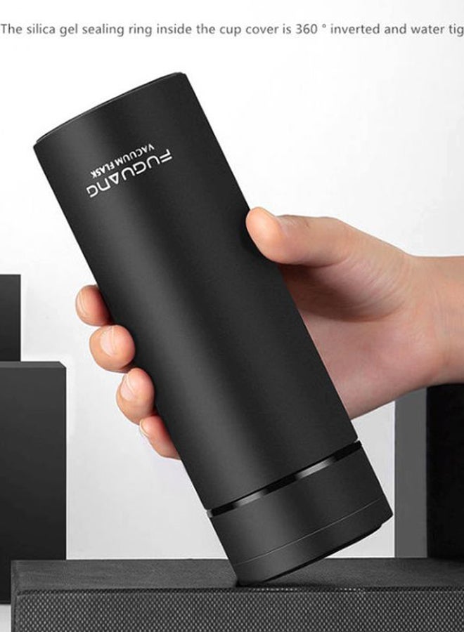 NIBEMINENT Portable Water Bottle Black - Image 5