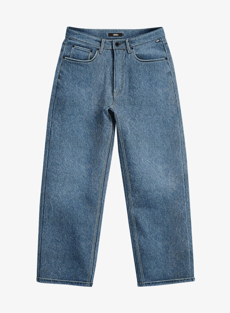 Check-5 Loose Denim Pants