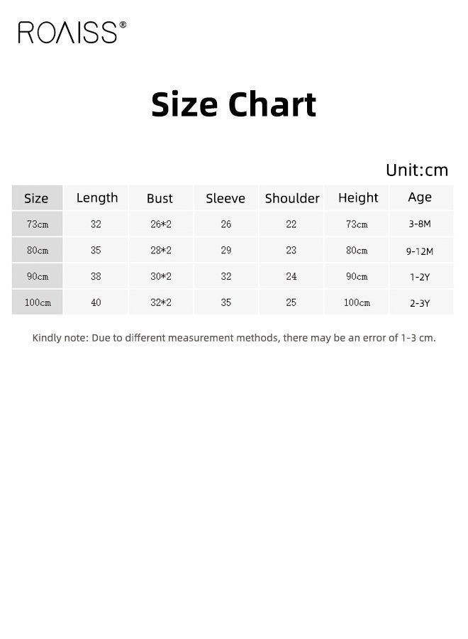 roaiss Unisex Toddler Adorable T-shirt, Round Neck Long Sleeve Pullover with Penguin Pattern, Skin-friendly Breathable Tops for Babies, Suitable for Daily Wear or Any Occasion - Image 5