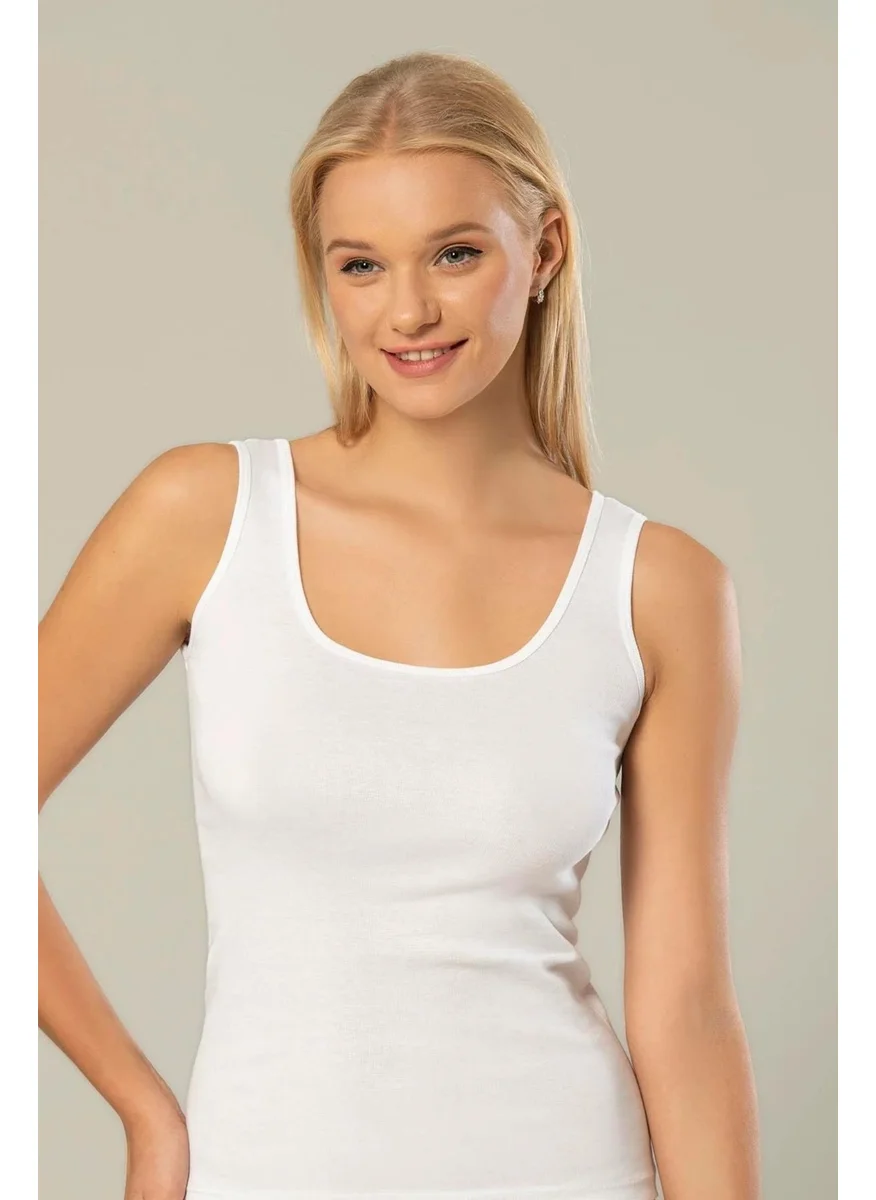 Erdem Women's Ribana Thick Strappy Undershirt 2105 - 6 Pieces
