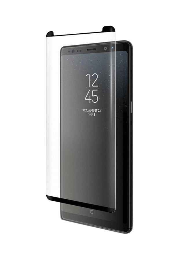 IAF Glass Protection Screen For Galaxy Note 8 Black/Clear