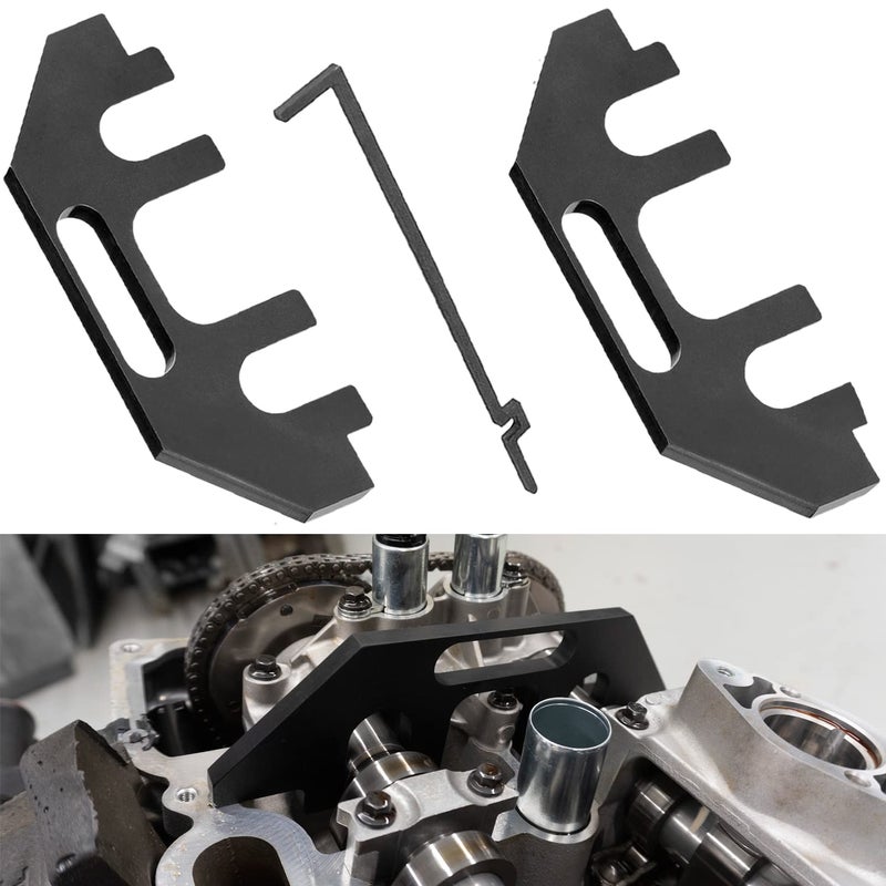 Camshaft Holding Tool Timing Alignment Holder Tool Compatible with Ford Lincoln Mercury 35L 37L 4V Engines Replace 3031248 3031530 OTC 6682 with Tension Tool