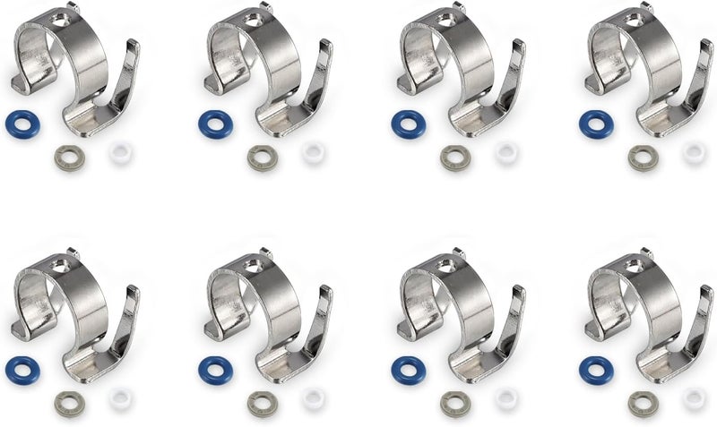 TAUTOY LR037089 8PCS Fuel Injectors Repair Seal Kit for Land Rover - Image 1